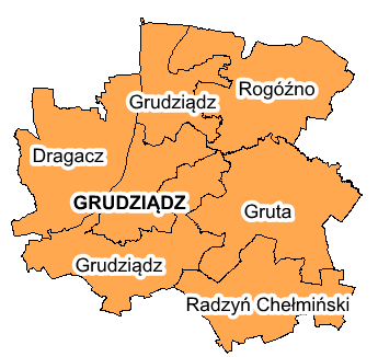 Podstawa delimitacji Miejski obszar funkcjonalny miasta Włocławka KPZK 2030, Polityka terytorialna, wyniki badań i opracowań prowadzonych przez kilka instytucji/jednostek, w tym funkcjonujący OSI.