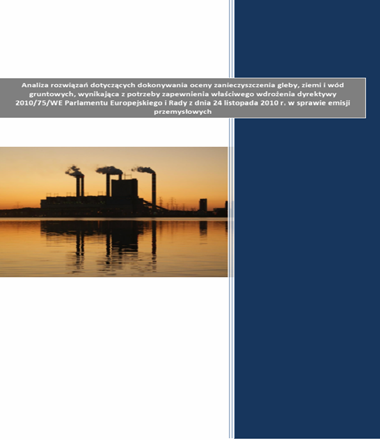Raport początkowy w Projekcie POŚ (VII) Rozporządzenie w sprawie oceny zanieczyszczenia powierzchni ziemi Projekt z 16 grudnia 2013 roku Etapy oceny Etap 1 Etap 2 Etap 3 Etap 4 Etap 5 Ustalenie