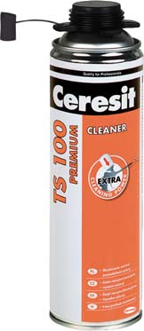 Ceresit TS 100 PREMIUM CLEANER Czyścik do poliuretanu TS100_Cleaner KT_04.