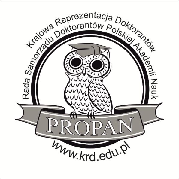 Konkurs na najbardziej Pro-doktorancki Instytut Polskiej Akademii Nauk PROPAN organizowany przez Krajową Reprezentację Doktorantów oraz Radę Samorządu Doktorantów PAN Wniosek należy wypełniać na