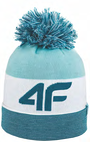 39,90 PLN AKCESORIA morski 1496 turquoise sea 1496 C4Z15-CAD256 CAP - materiał: 90% akryl, 10% elastan - fabric: 90% acrylic, 10% elastane S/M L/XL 39,90 PLN biały 0 white 0 C4Z15-CAD303 - materiał: