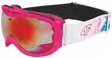 259,90 PLN AKCESORIA biały 0 white 0 C4Z15-GGD100 SKI GOGGLES ONE SIZE - materiał oprawy: 100% poliuretan - frame material: 100% polyurethane - materiał soczewki: 100% poliwęglan - lens material: