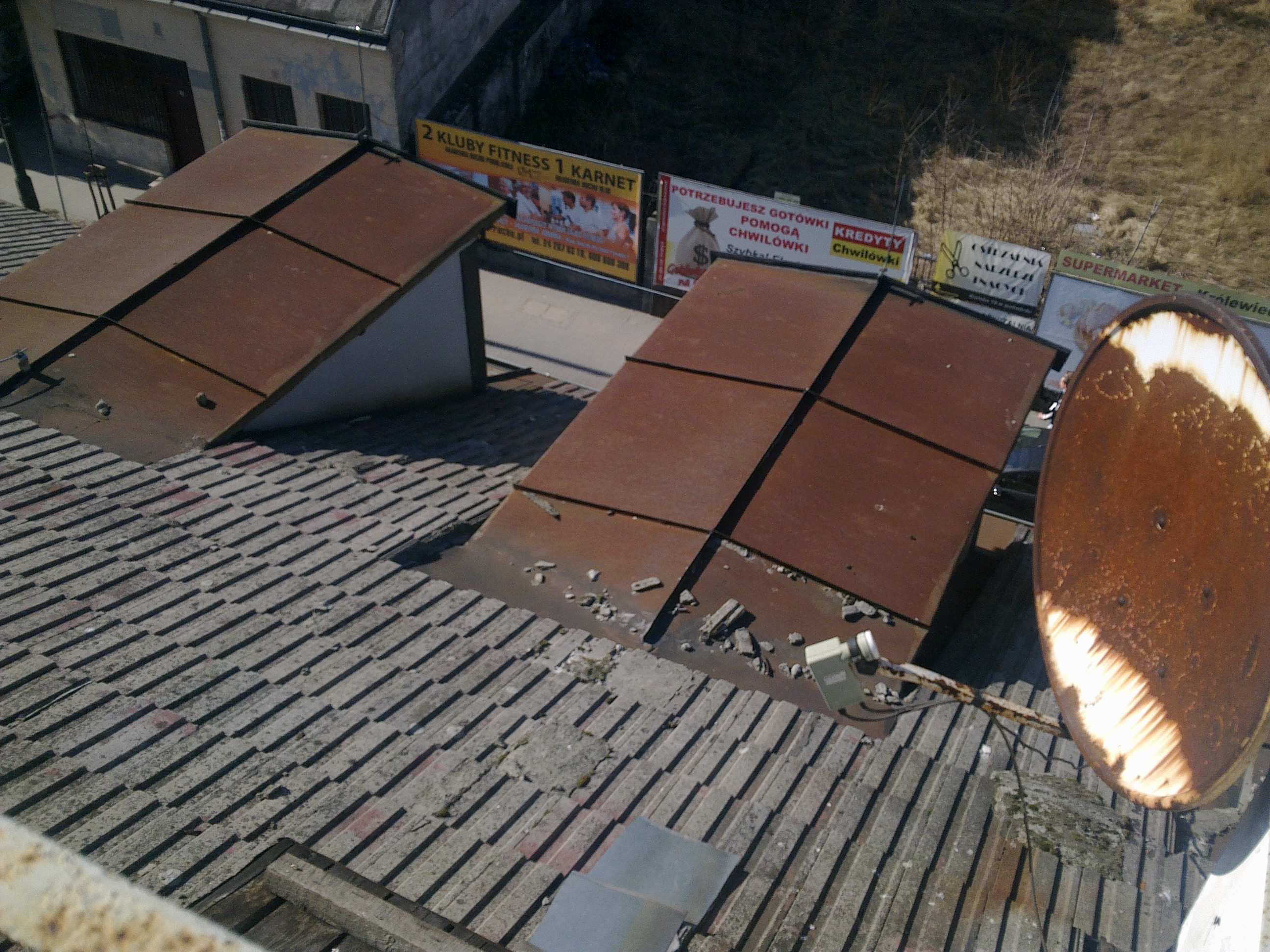 Opis techniczny robót remontowych pokrycia dachu i remontu kominów budynku
