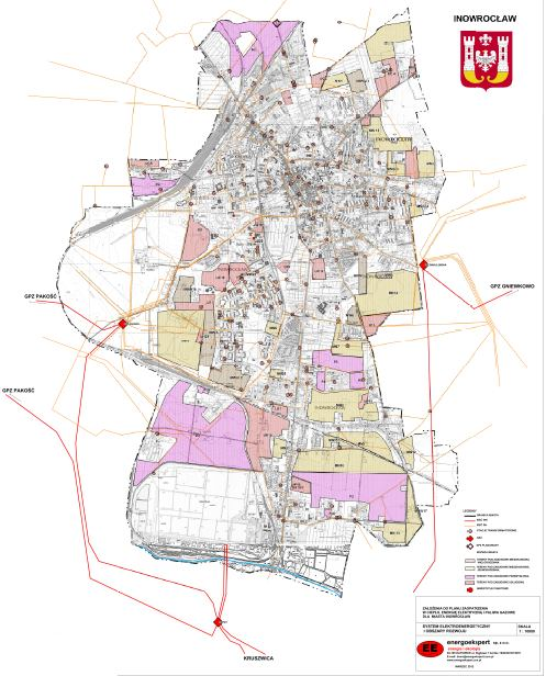 linia elektroenergetyczna 110 kv relacji Mątwy Kruszwica. Rysunek 4.