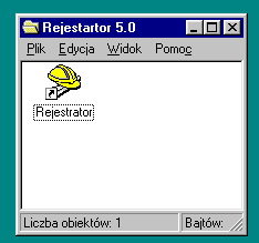 II. Moduł REJESTRATOR 9.2 1.