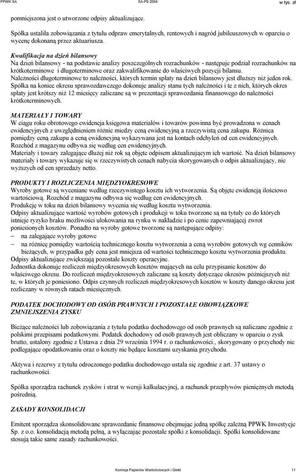 właściwych pozycji bilansu. Należności długoterminowe to należności, których termin spłaty na dzień bilansowy jest dłuższy niż jeden rok.