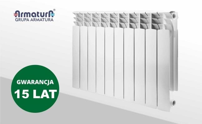 1.2. GRZEJNIK ALUMINIOWE I AKCESORIA 1.2.2. GRZEJNIKI ALUMINIOWE KELLER nowość KELLER to grzejniki wykonane z wysokiej klasy stopu aluminium i krzemu w procesie odlewania ciśnieniowego, który