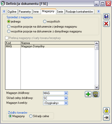 Magazyny te są właściwie ze względu na etap dokonywania remontu. Na definicji dokumentu zlecenia serwisowego, moŝliwe jest wskazanie magazynu: Naprawa gwarancyjna magazyn dla naprawy gwarancyjnej.