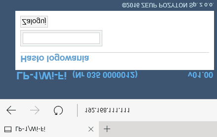 C. KONFIGURACJA W TRYBIE BEZPOŚREDNIEGO LOKALNEGO POŁĄCZENIA KOMPUTERA Z LICZNIKIEM W ZASIĘGU SIECI Wi-Fi 1.