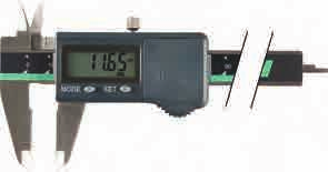31033 S - Z wyjściem danych Proximity RS 232/USB - System pomiarowy odporny na brud, wodę i chłodziwa - Stopień ochrony IP 67 - Dodatkowa podziałka na szynie - Wyświetlacz LCD (znaki wysokości 6 ) -
