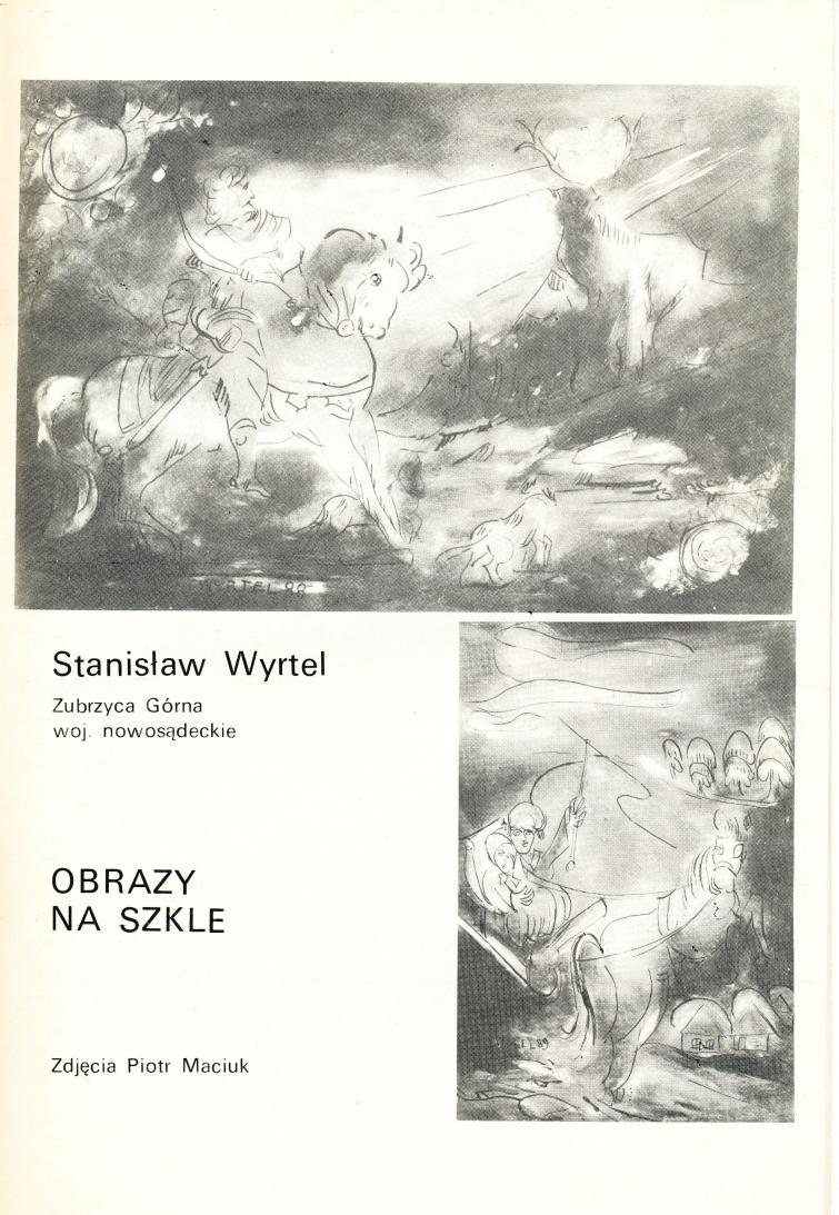 W Stanisław Wyrtel Zubrzyca Górna woj.