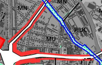 Przedmiotowa nieruchomo znajduje si w obszarze, dla którego brak obowi zuj cego planu zagospodarowania przestrzennego. (Plan Ogólny Zagospodarowania Przestrzennego Miasta Krakowa uchwalony w 1994 r.