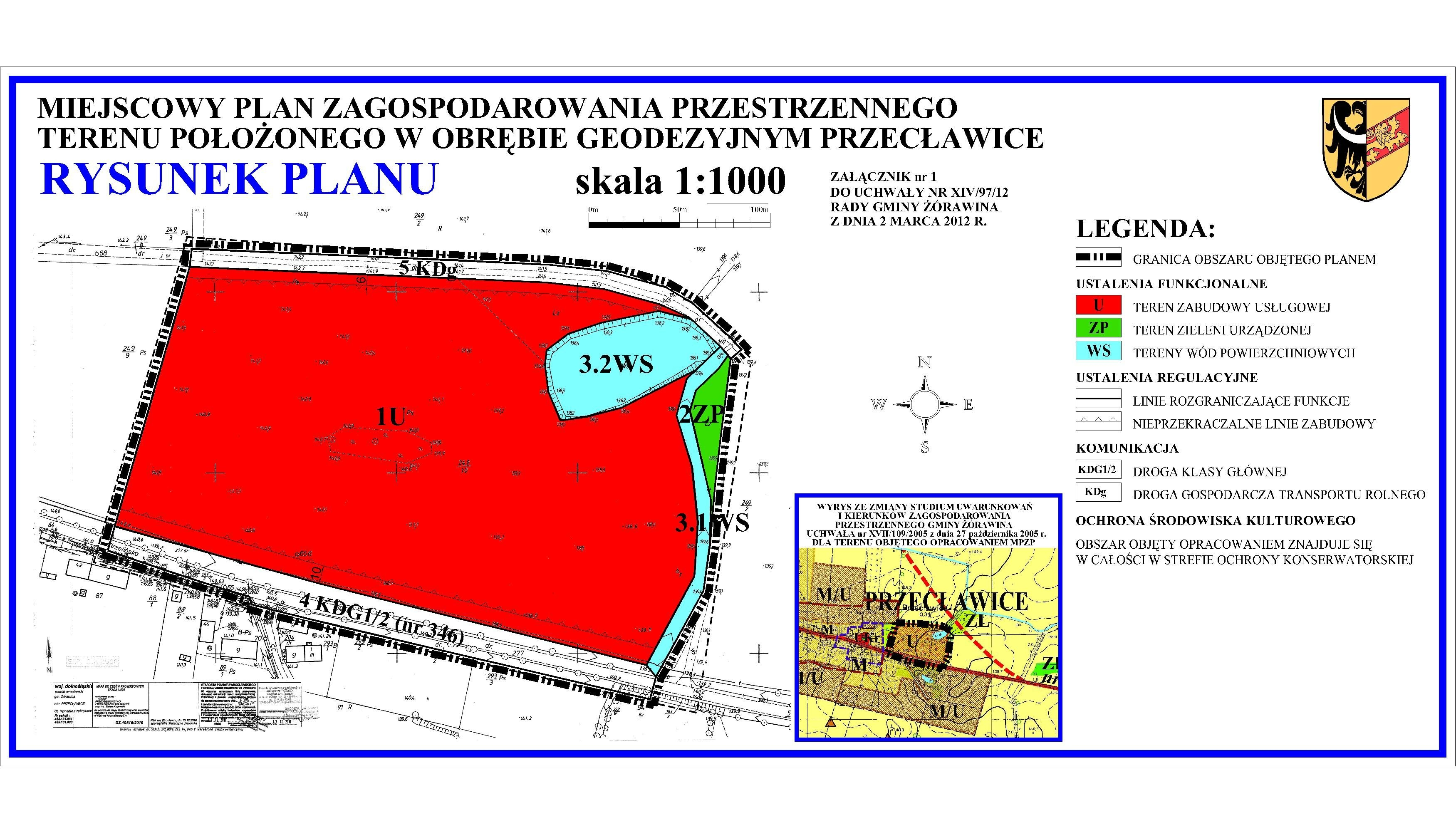 Załącznik Nr 1 do Uchwały Nr XIV/97/12 Rady Gminy Żórawina z dnia 2 marca