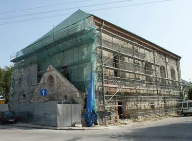 Chmielnik, synagogue, state before the