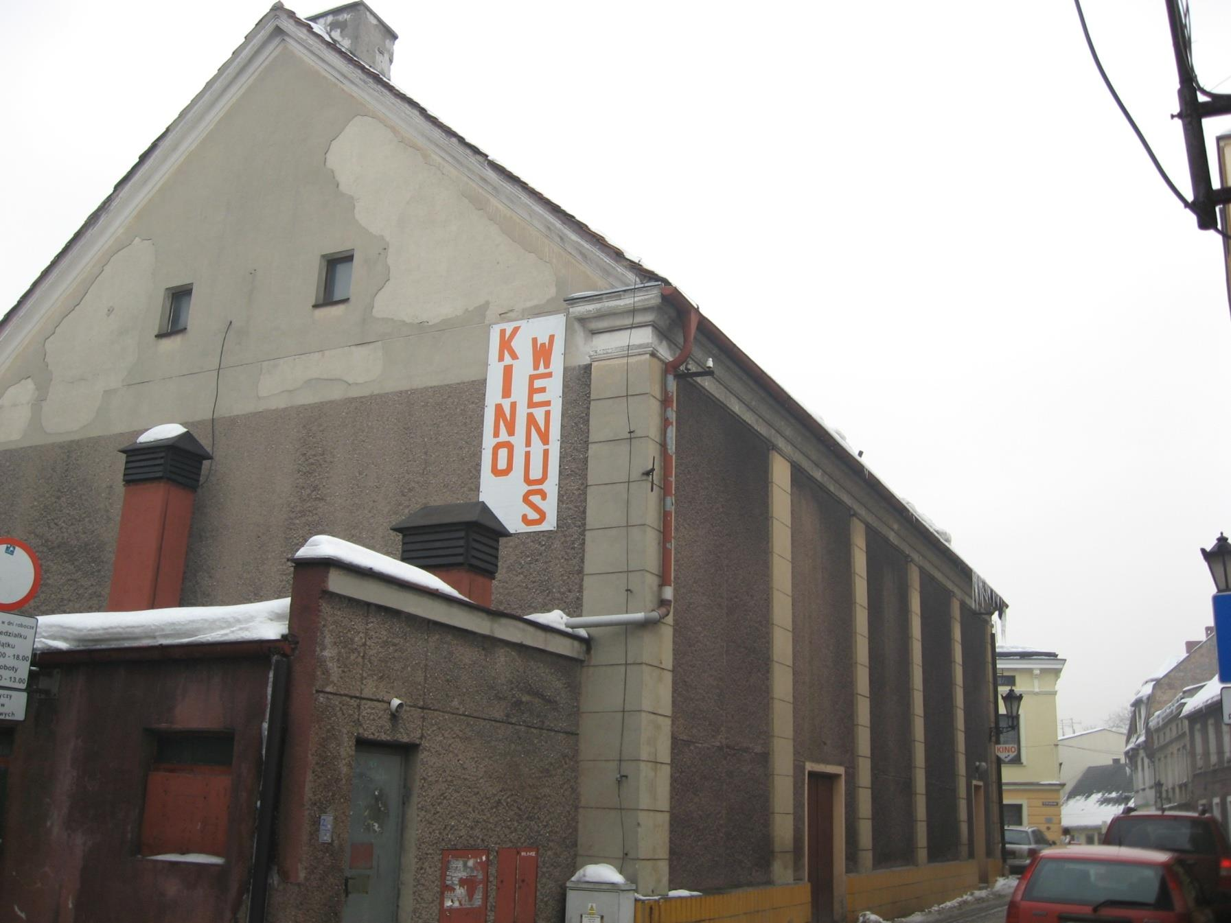 Pszczyna, former synagogue converted into cinema