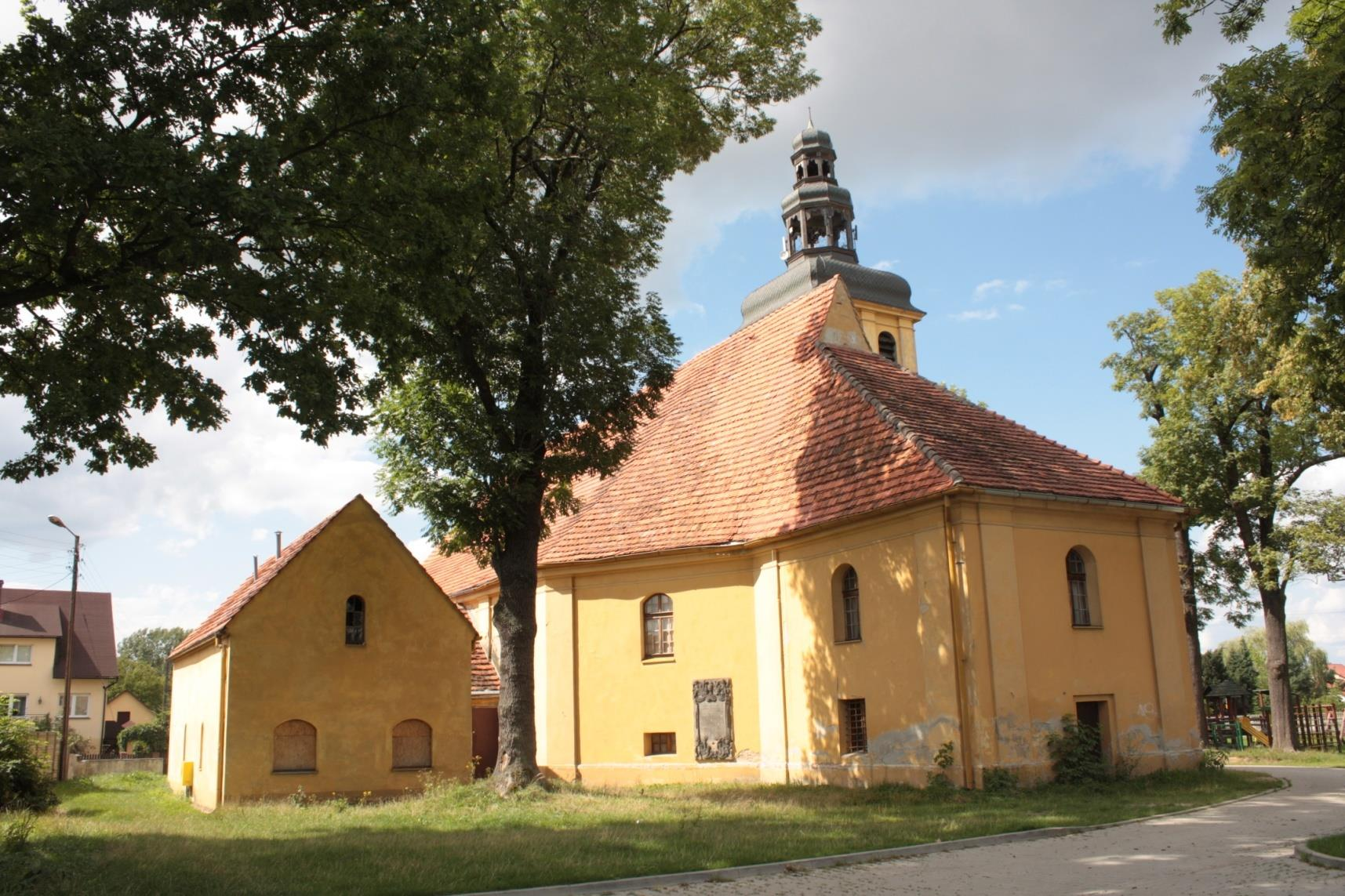 Zawonia/ Schawoine, former Evangelical Church
