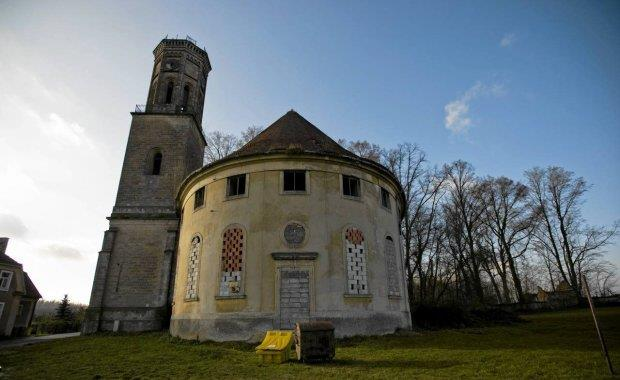 Żeliszów/Giersdorf, former Evangelical Church, C. Langhans(?