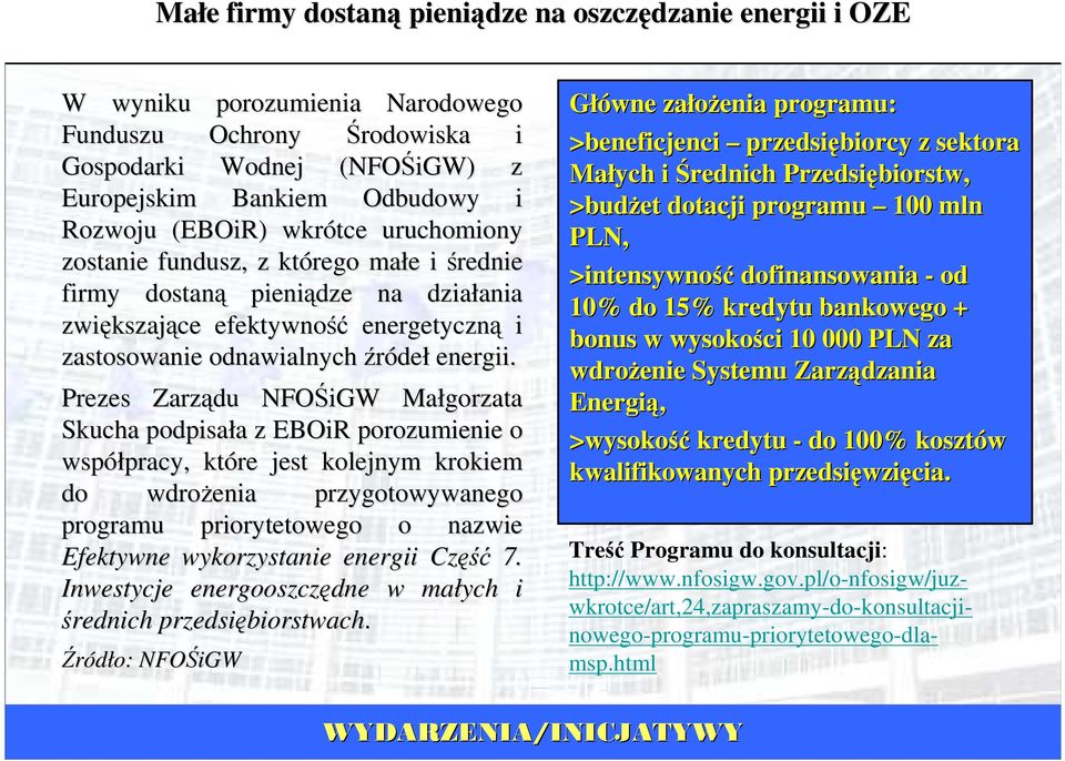 źródeł energii.