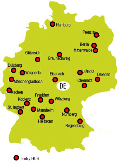 G AT E WAY Przesyłki eksportowe konsolidowane są w Platformie w Bielanach Wrocławskich ( docelowo w Legnicy ) Bezpośrednie połączenia do 27 terminali Grupy Raben oraz kilku terminali Partnerskich 80