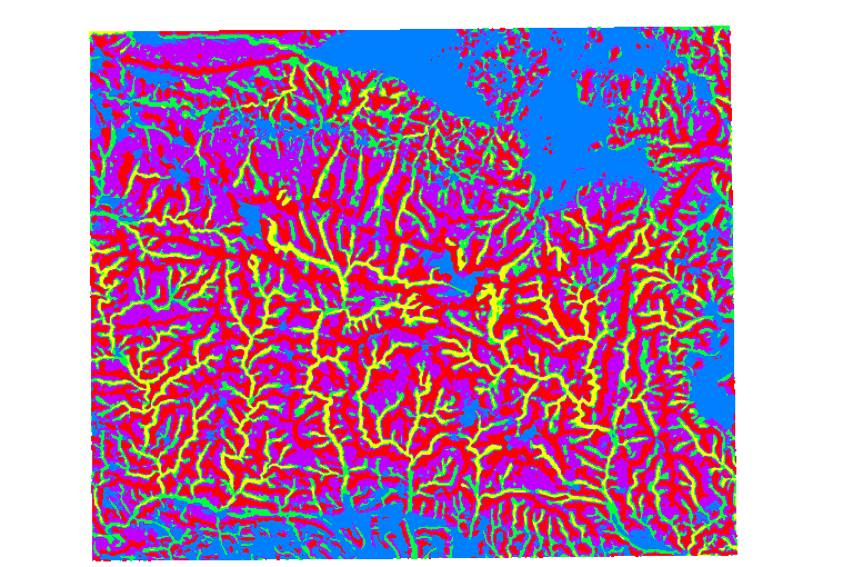 Formy rzeźby Grzbiety Dna dolin Stoki <6º