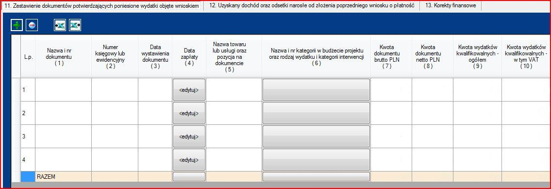 Różnica między kwotą dokumentu brutto i kwotą dokumentu netto może wynikać jedynie z podatku VAT.