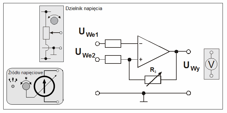 4.1. Moduł doświadczalny 4. Dostępna aparatura Schematy ideowe modułów doświadczalnych przedstawiono na rysunkach 2,