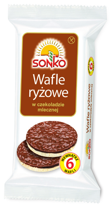 Wtorek 13 XII 4,49 Wafle w czekoladzie SONKO 100g/1 opak.