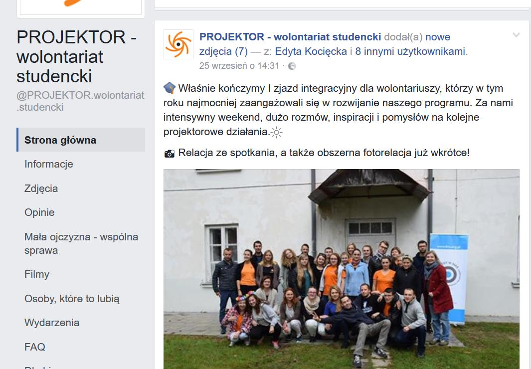 Projektor Wolontariat Studencki https://web.