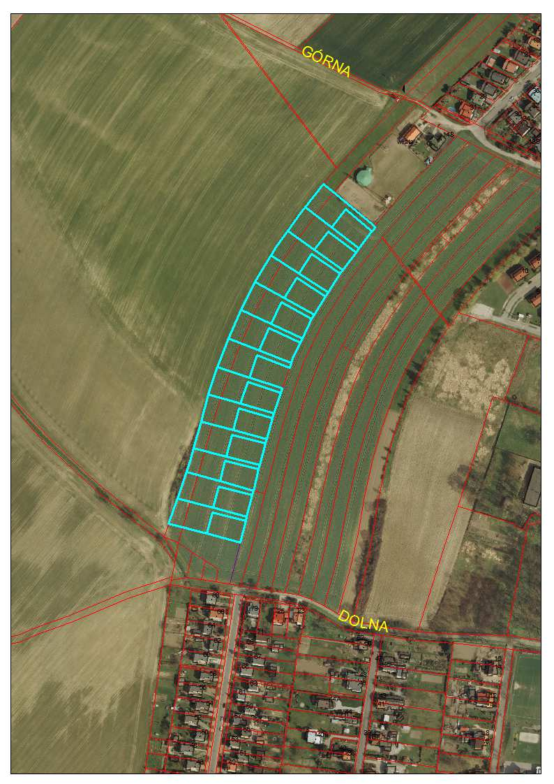 5.1 Budownictwo mieszkaniowe jednorodzinne OCICE ul. Górna Dolna Zaplanowano w pierwszym etapie ok.