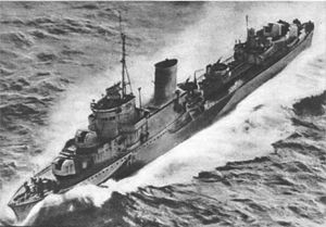 Fot. www.orpblyskawica.com ORP Błyskawica polski niszczyciel typu Grom wprowadzony do służby w 1937 r., a od 1976 r. pełniący rolę okrętu-muzeum. Jednostka bliźniacza ORP Grom. We wrześniu 1935 r.