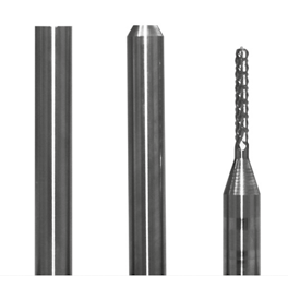 Our grades were developed especially for application in the PCB area and for machining applications of carbon fiber-reinforced materials, titanium alloys, hardened steels, aluminum alloys and