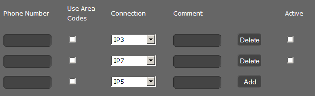 Ustawienia telefonu w konfiguratorze internetowym Przekierowanie połączenia Połączenia telefoniczne przychodzące na dowolne skonfigurowane konto VoIP można automatycznie przekierowywać na inny numer