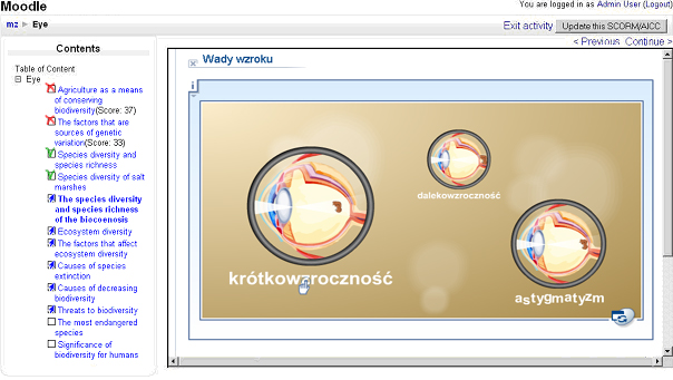 Rys. 2.9. Okno Nauczyciel.pl w Moodle 2.8.