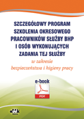 MATERIAŁY SZKOLENIOWE BHP i PPOŻ. Szkolenia wstępne w formie e-booków Redakcja serii: Bogdan Rączkowski Szkolenie wstępne.