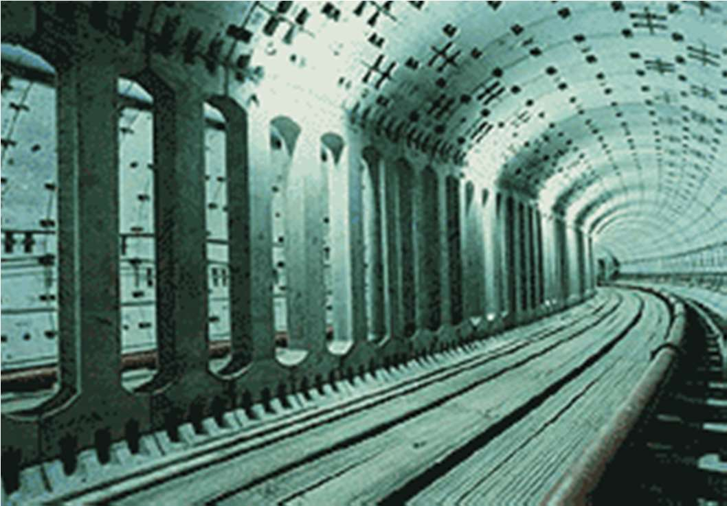 DOT shield tunneling in the Rijo section of the Hiroshima Astram line Cross section: 10.69 m wide and 6.09 m high Length: 850 m Overburden: 8.3 to 5.