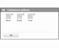 44 Urządzenia zewnętrzne Pobrać odpowiednią aplikację na swój smartfon, jeśli nie jest zainstalowana.