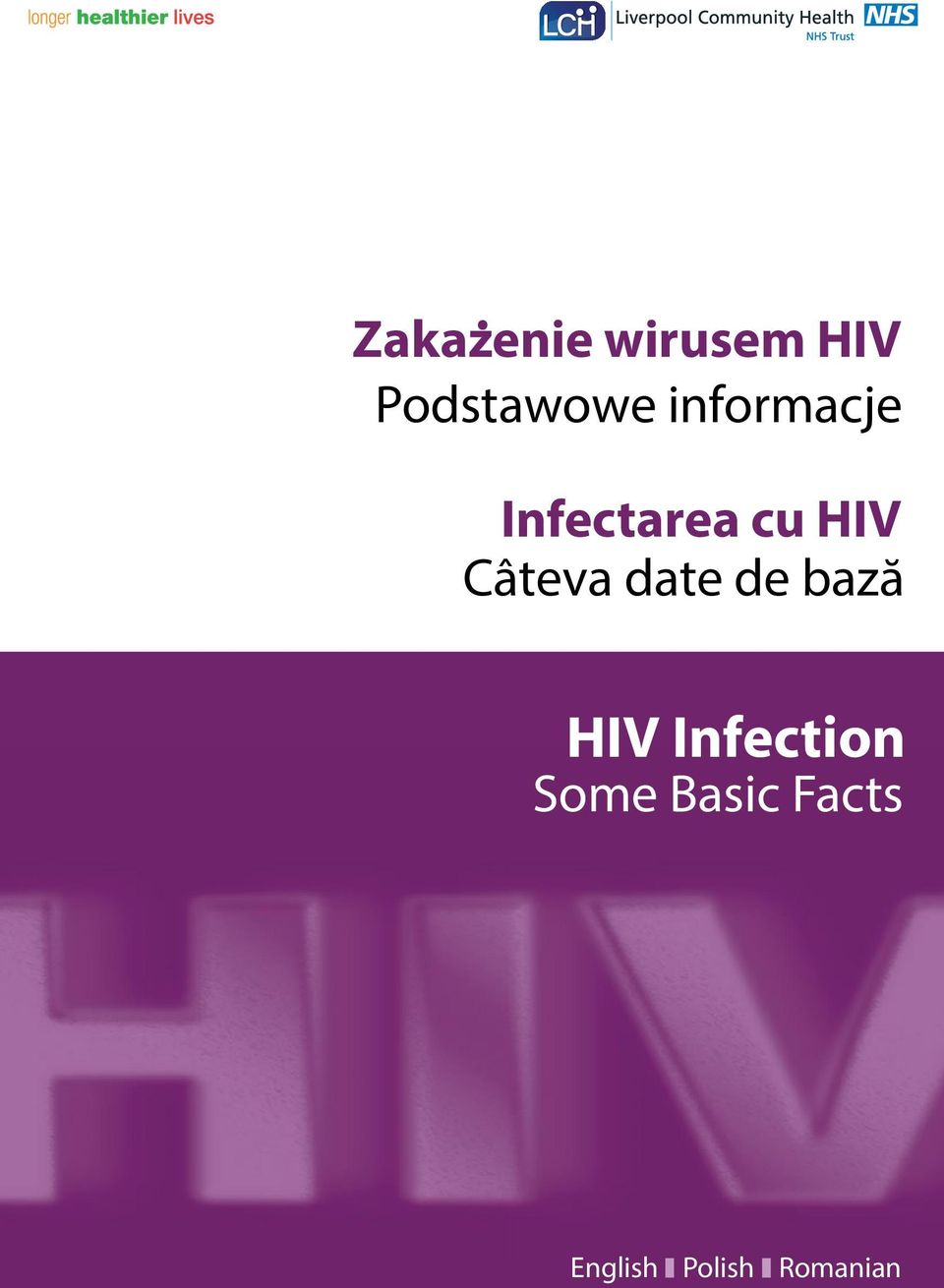 Câteva date de bază HIV Infection