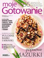 Informacje o tytule Moje Gotowanie powstało w Polsce, pierwszy numer ukazał się w grudniu 1995 r.