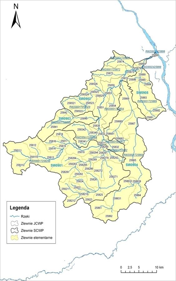 Dziennik Urzędowy Województwa Łódzkiego 7 Poz. 3788 Załącznik nr 1 do rozporządzenia nr 17/2015 Dyrektora Regionalnego Zarządu Gospodarki Wodnej w Warszawie z dnia 30 czerwca 2015 r.