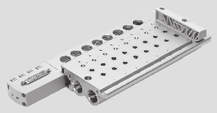 Wyspy zaworowe typu 24 VTUB Dane techniczne Płyta przyłączeniowa Płyta przyłączeniowa z elektrycznym złączem multi-pin VABM- -M1 Materiał: Stop aluminium Wymiary Pobieranie danych CAD www.festo.