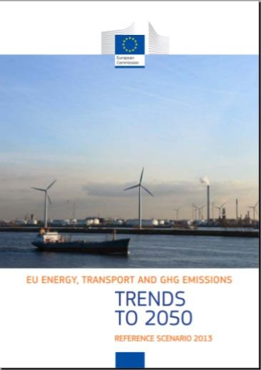 ANALIZY ŹRÓDŁOWE EU Energy, Transport and GHG Emissions Trends to 2050 Raport opublikowany przez Komisję Europejską w roku 2013.
