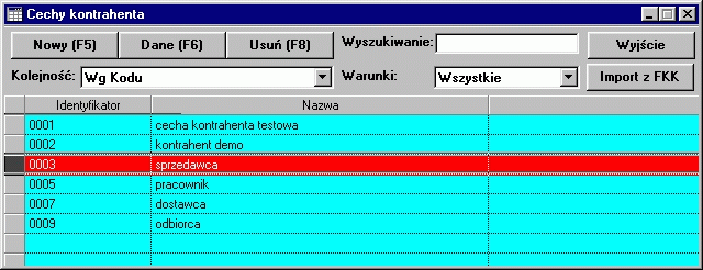 Słowniki osoby odpowiedzialnej, jej: Kod Imię/Nazwisko Komórkę Nr ewidencyjny Tytuł naukowy Dopisywanie, modyfikacja i usuwanie wartości pól słowików realizowane za pomocą widocznych przycisków (p.