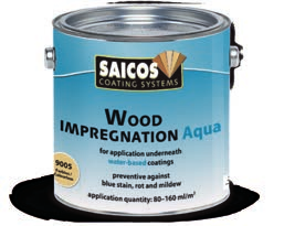 Pozbądź się wilgoci z naszymi produktami odpornymi na zabrudzenia i wodę Wood Impregnation 9003 0,75 L 9003 301 2,5 L 9003 501 10 L 9003 701 Bezbarwny impregnat do drewna na bazie rozpuszczalnika