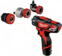 #MILWAUKEETOOL ZESTAW Z NARZĘDZIEM WIELOFUNKCYJNYM (M12 BDDX SET-202C + C12 MT-0) NR ARTYKUŁU: 4933BDDXMT Wszechstronne rozwiązanie do cięcia i zdzierania REDLINK elektroniczne zabezpieczenie przed