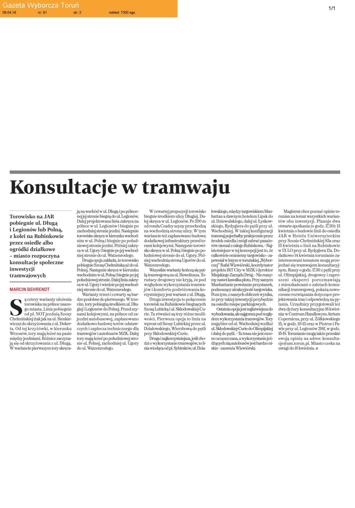 Gazeta Wyborcza, 8