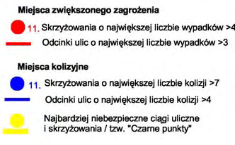 Tabela Nr 5 - Zestawienie danych o wypadkach, rannych i zabitych w latach 1993 2003 ROK Liczba wypadków Liczba poszkodowanych Liczba rannych wskaźnik liczby poszkod./ liczby wyp.