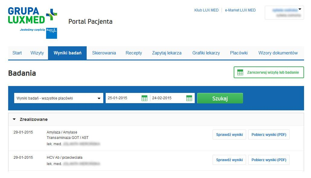 Jak obejrzeć wyniki badań online? Do sprawdzenia wyników badań konieczny jest pełen dostęp do Portalu Pacjenta.