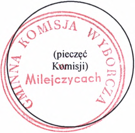 IV. ** Adnotacja o wniesieniu przez osoby pełniące funkcję mężów zaufania uwag z wymienieniem konkretnych zarzutów' **; jeżeli nie ma, wpisać brak zarzutów lub brak osób pełniących funkcję mężów