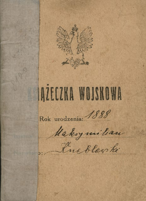 7. Okładka polskiej książeczki wojskowej