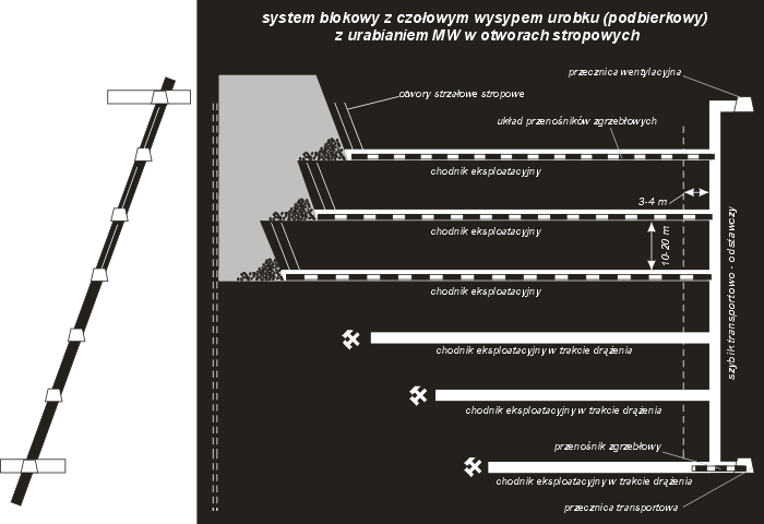 SUBLEVEL CAVING SYSTEM KWK Kazimierz Juliusz (GZW, Polska),